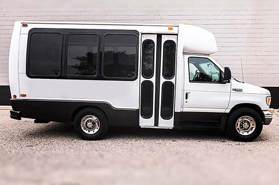 mini party bus in Fort Worth
