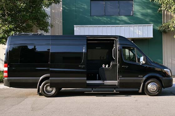 14 passenger van