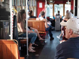 trolley bus Dallas